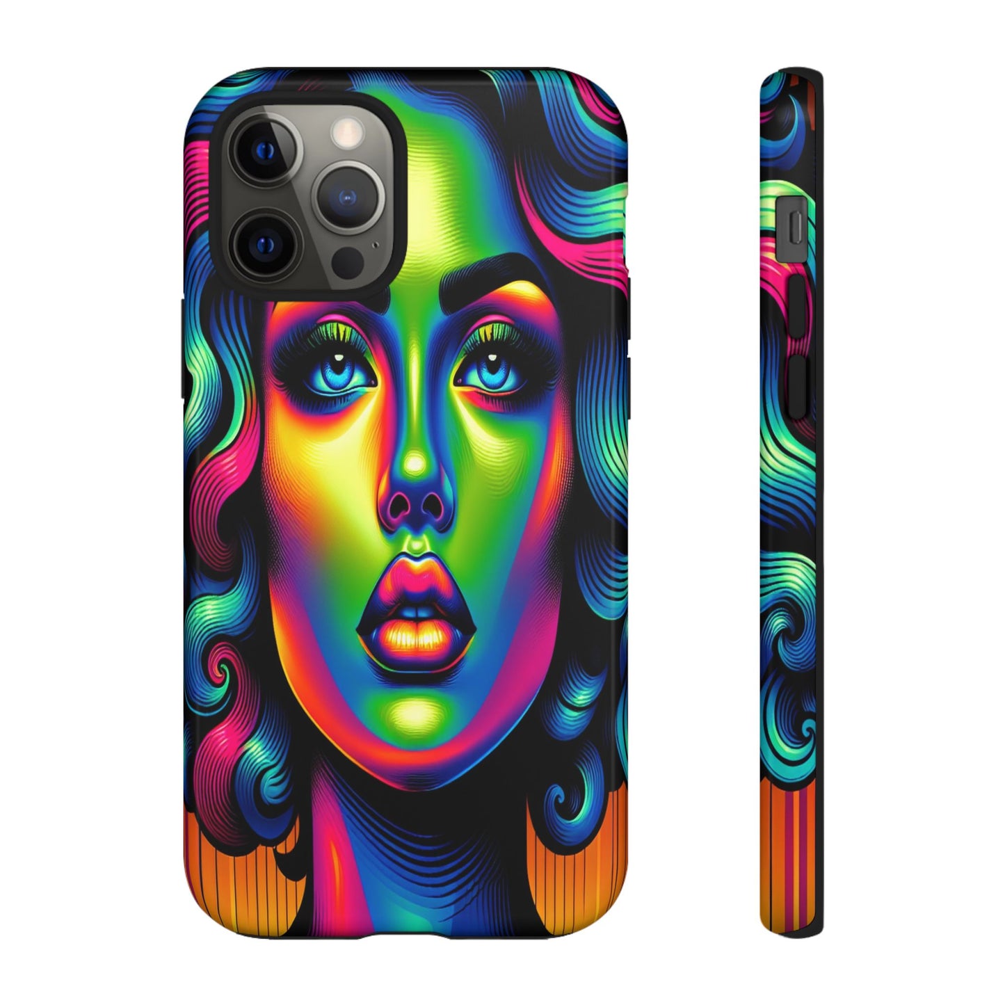 Custom Protective Spectrum Radiance Iphone Case Compatible With Iphone 16 15 14 - Phone Cover