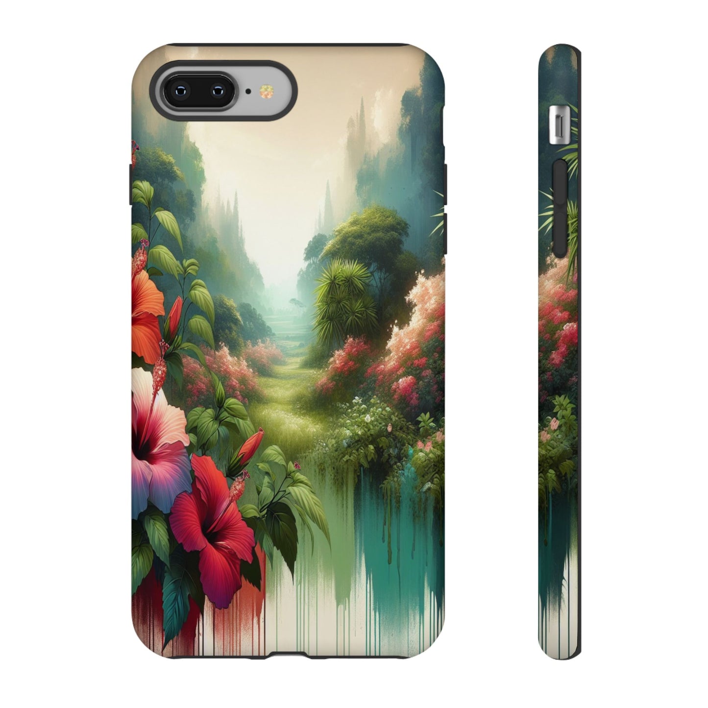 Protective Garden of Tranquility  Iphone Case Compatible With Iphone 16 15 14 - Phone Cover