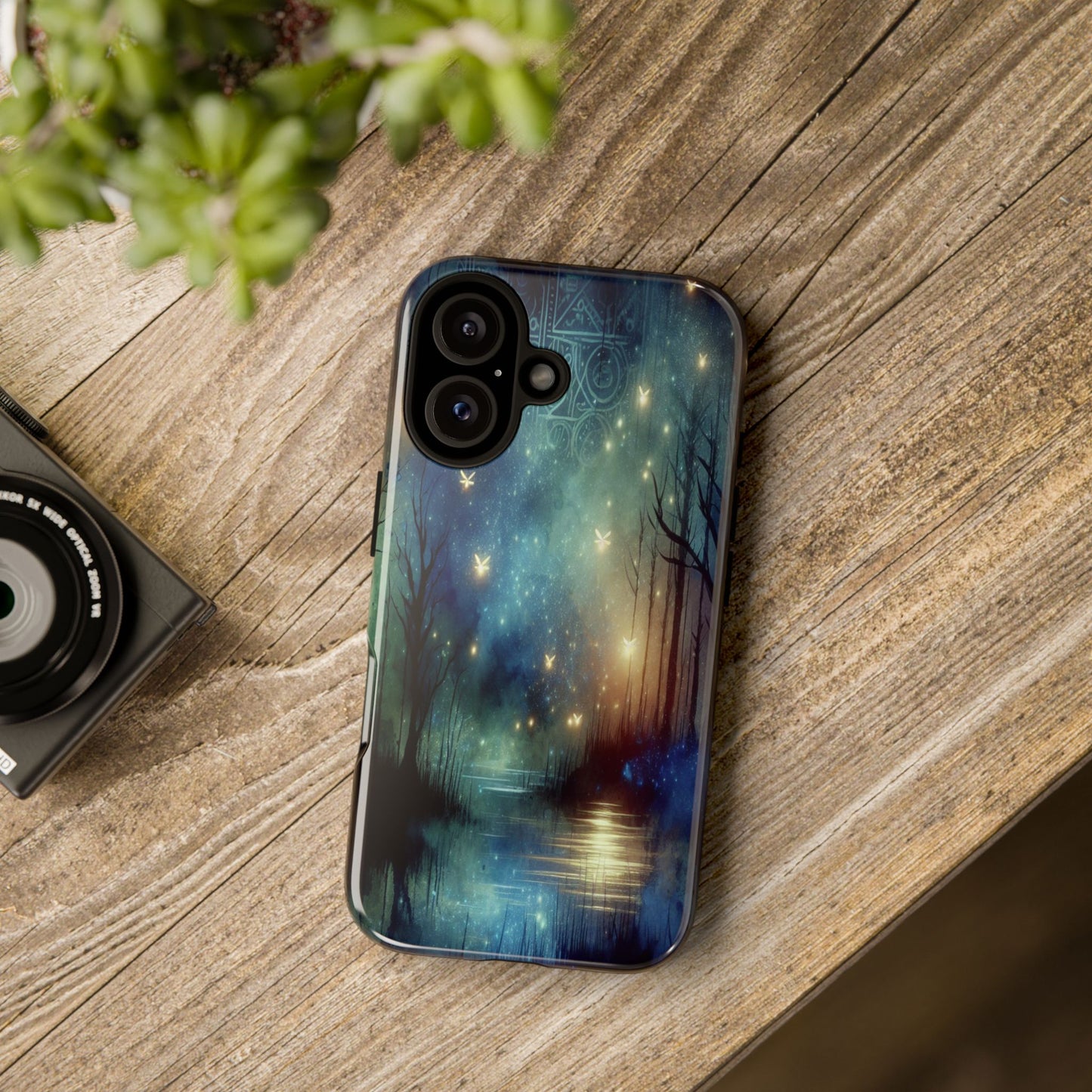 Starlit Fantasy Forest - Phone Case