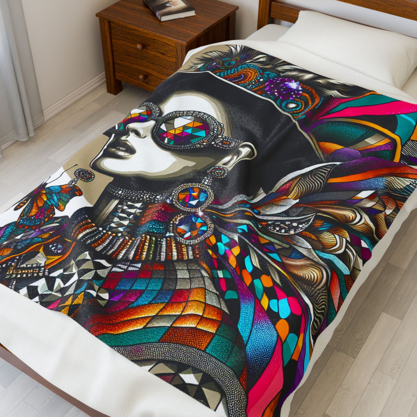 Prismatic Visions - Plush Blanket