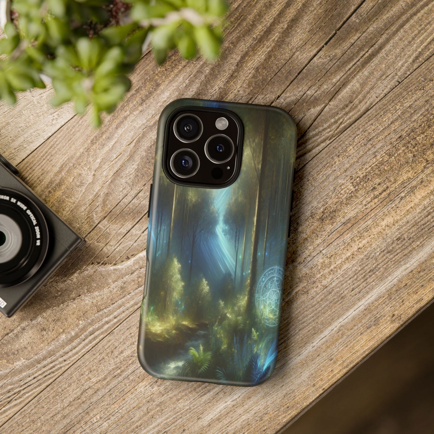 Mystical Forest Light - Phone Case