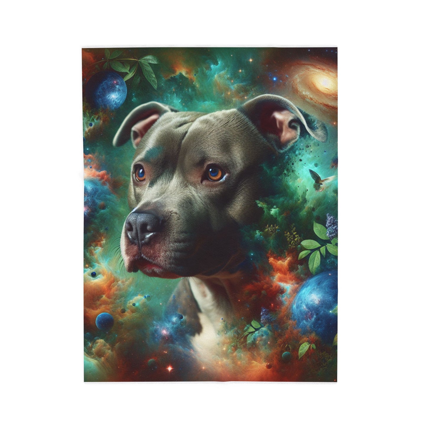Canine Amongst the Stars- Plush Blanket
