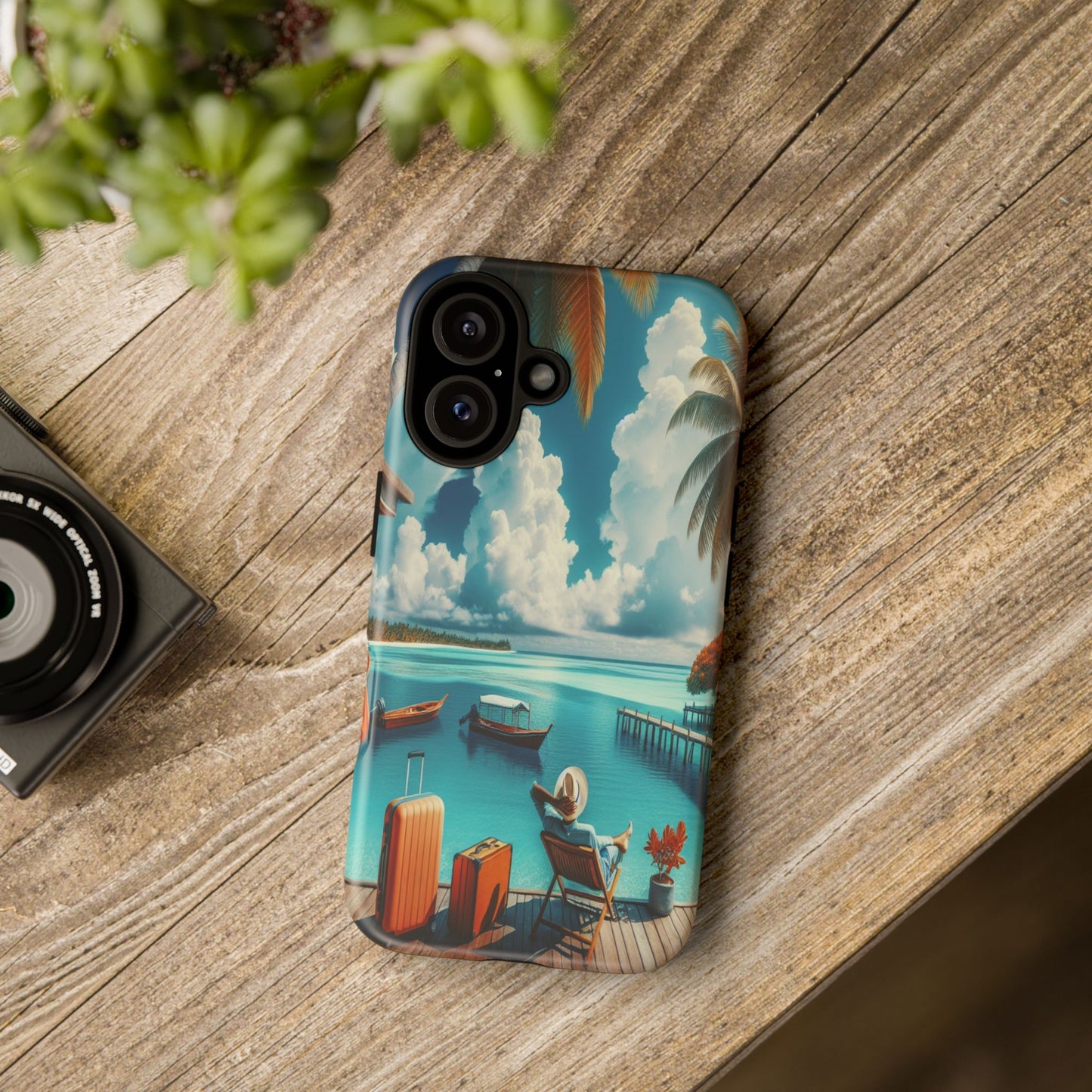Island Escape Oasis - Phone Case