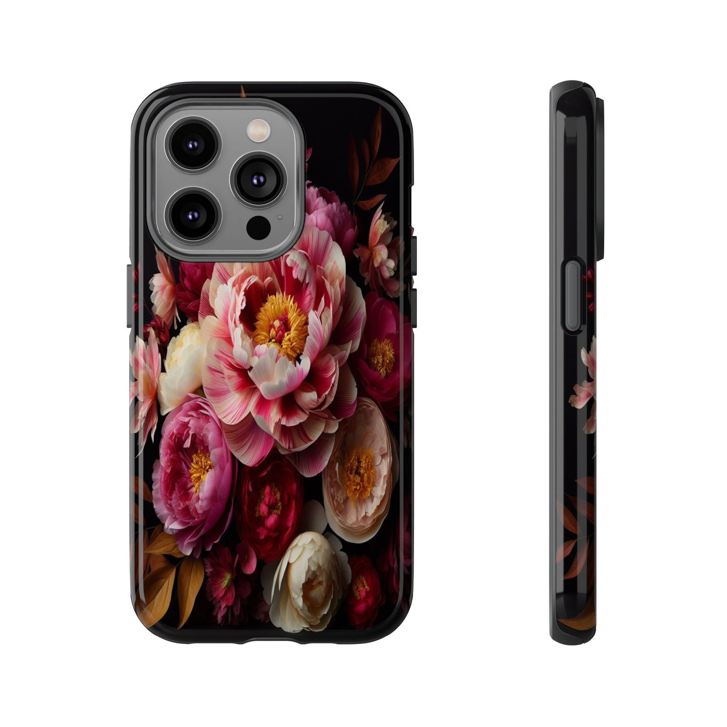 Custom ProtectiveRadiant Petals DisplayIphone Case Compatible With Iphone 16 15 14 - Phone Cover