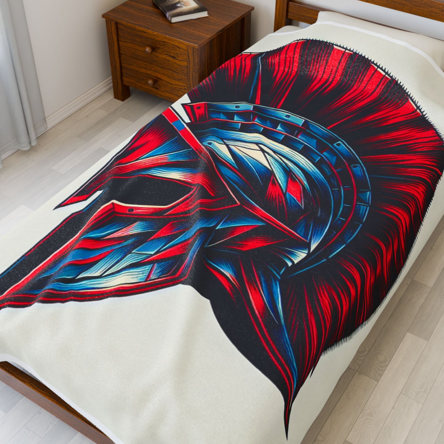 Warrior's Shield of Courage - Plush Blanket