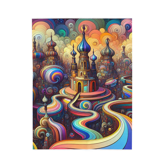 Chromatic Kingdom - Plush Blanket