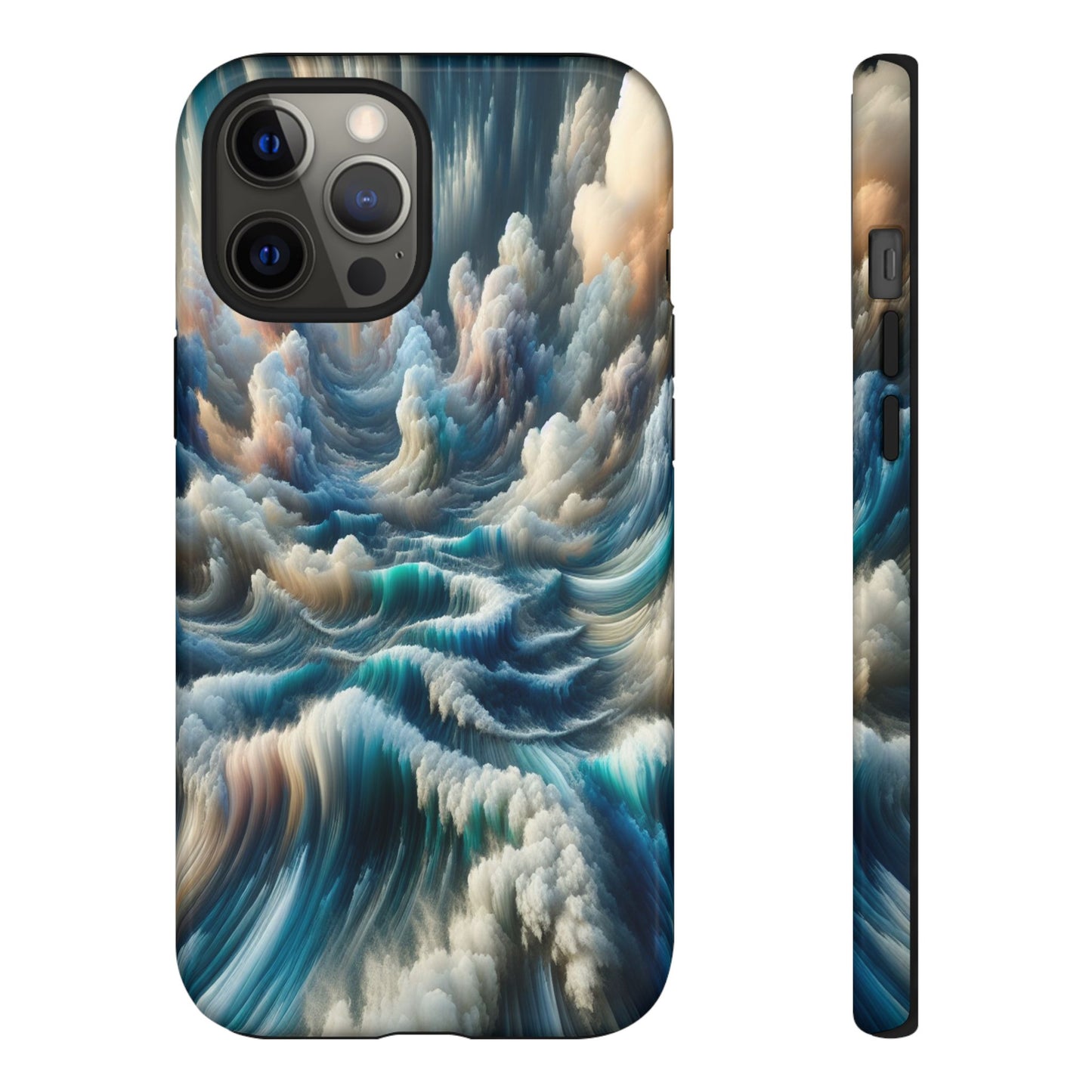 Waves of Clouded Light - Phone Case