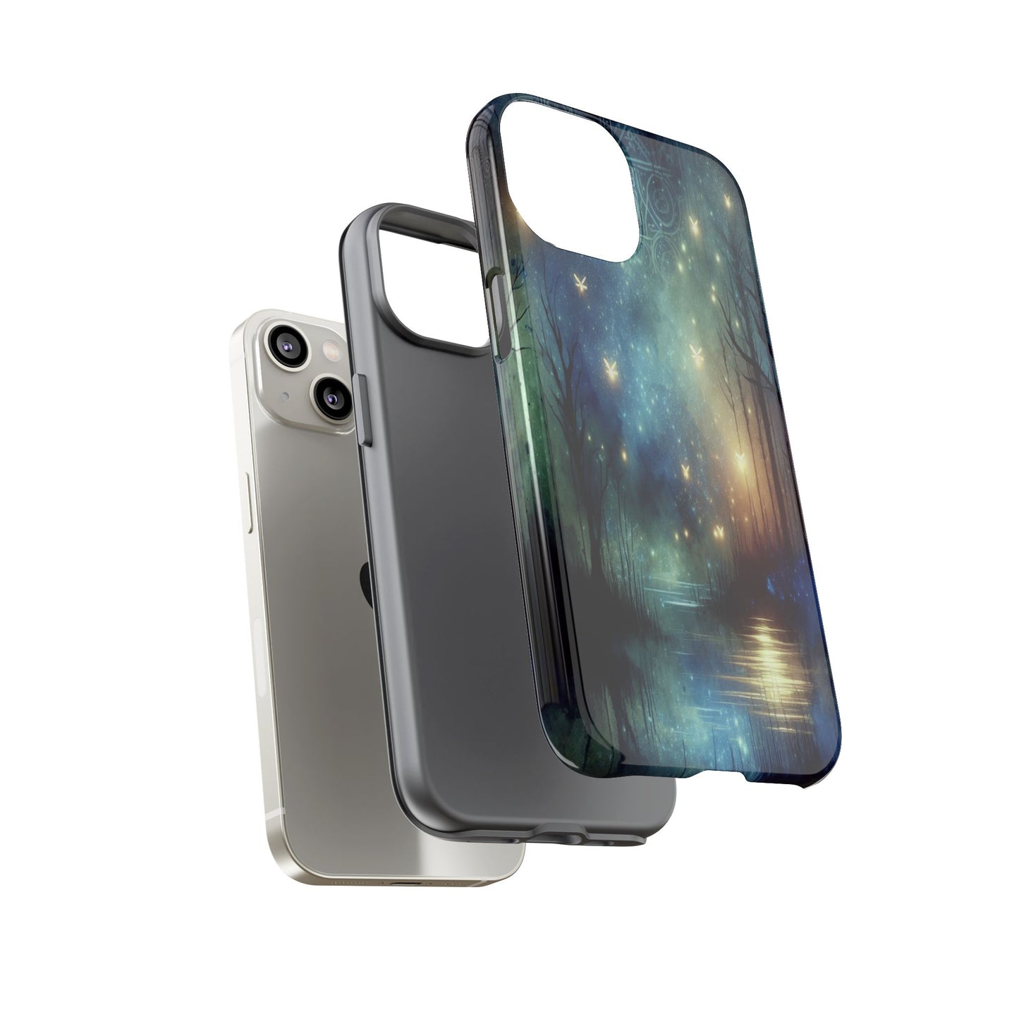 Starlit Fantasy Forest - Phone Case