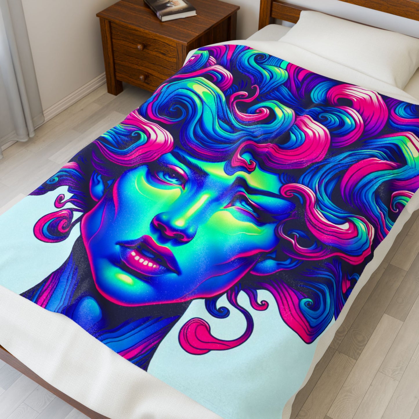 Enigmatic Expression - Plush Blanket