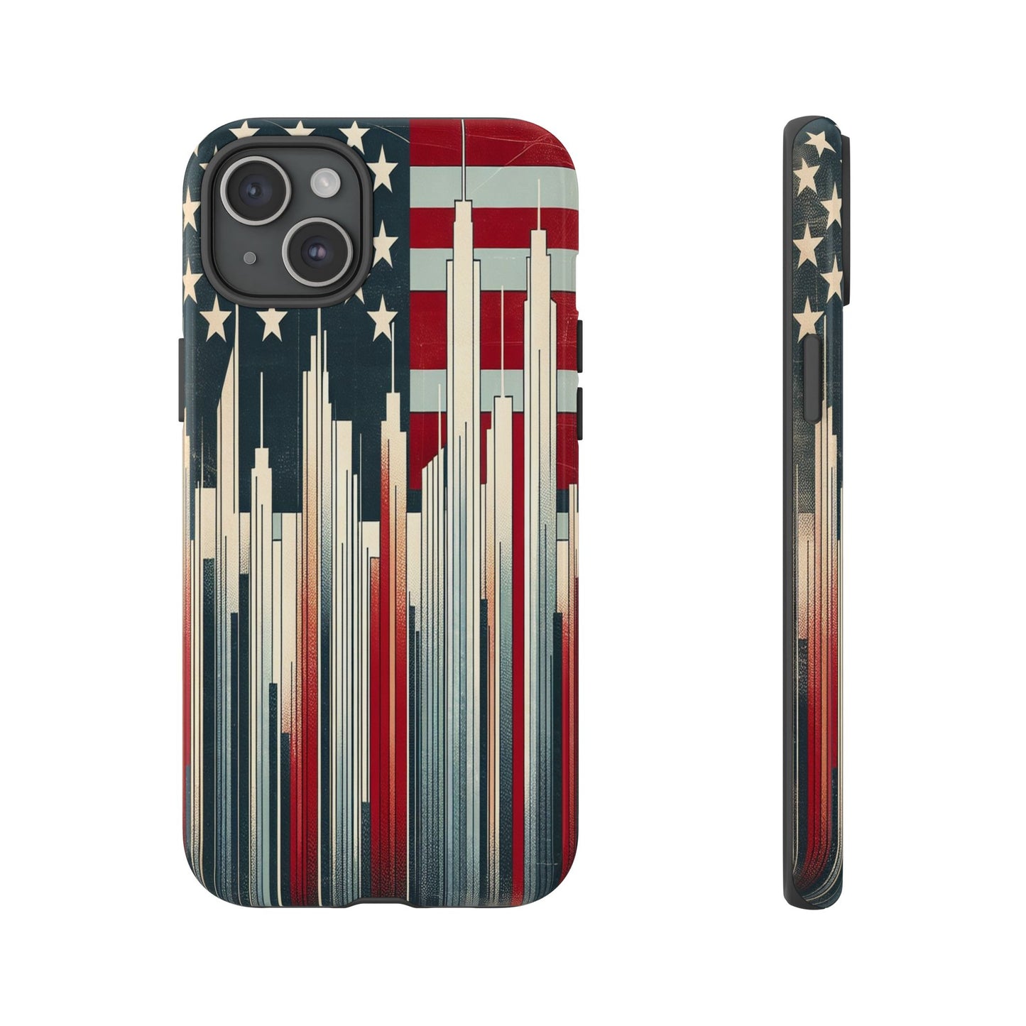 Skyline and Stars Unite - Phone Case