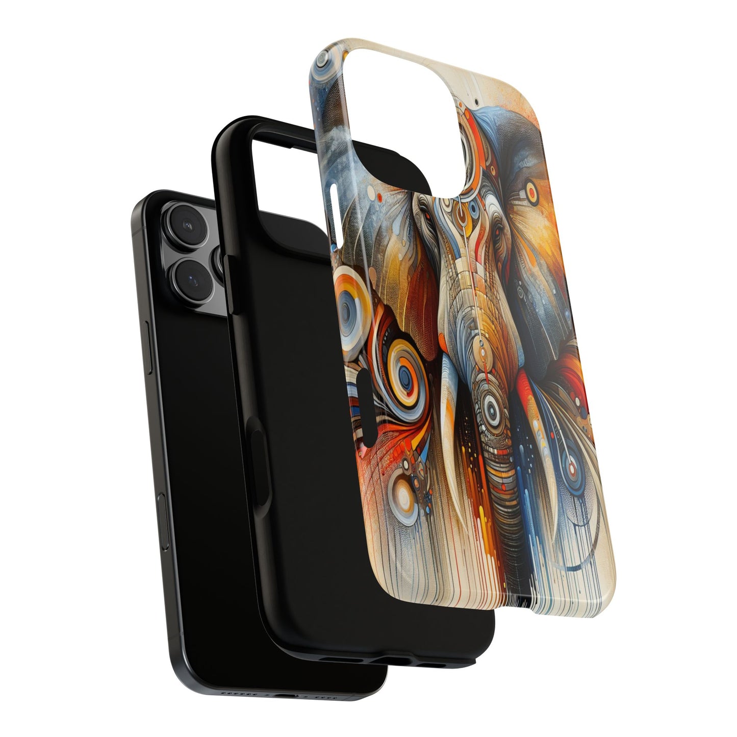 Elephant Kaleidoscope - Phone Case