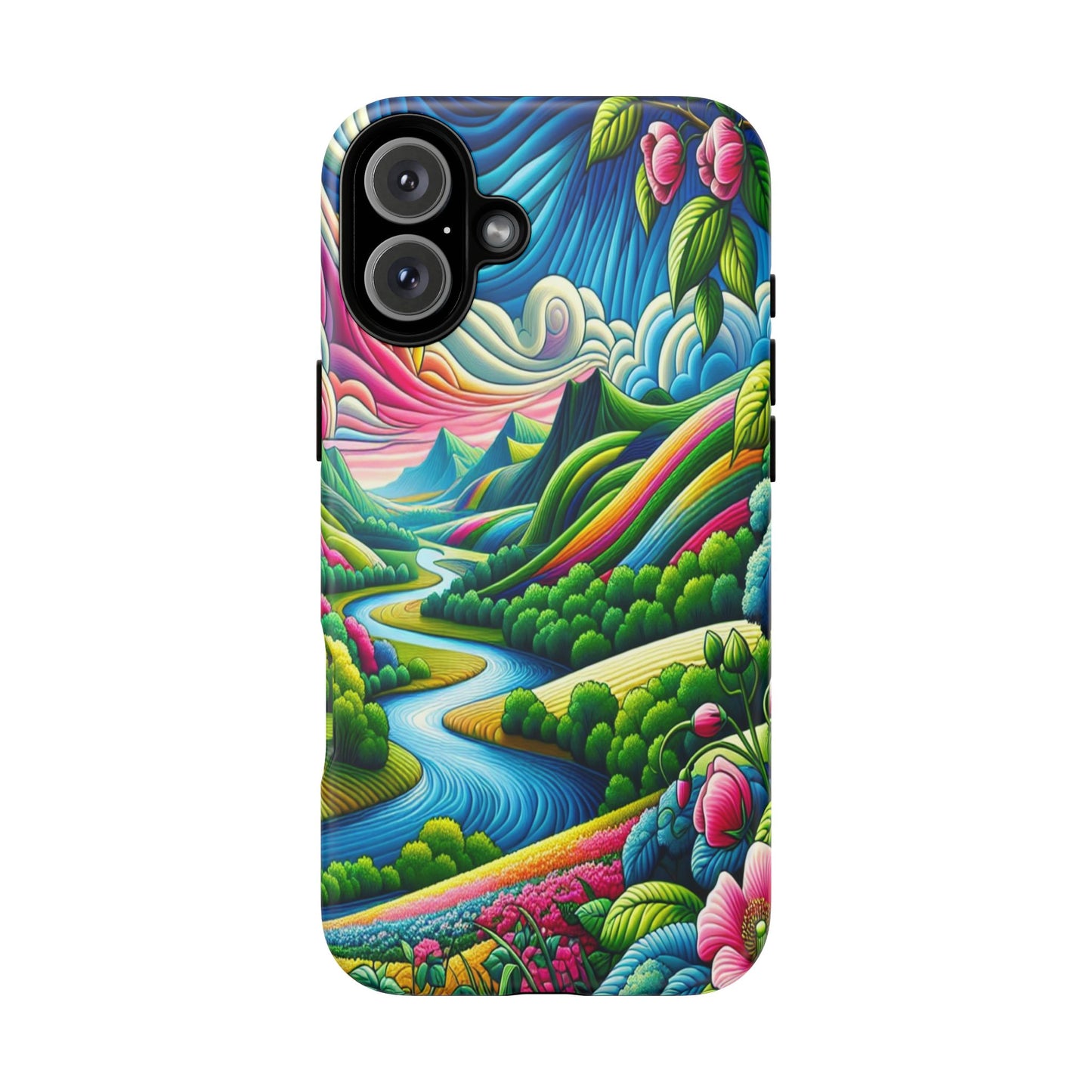 Colorful Landscape Fantasy - Phone Case