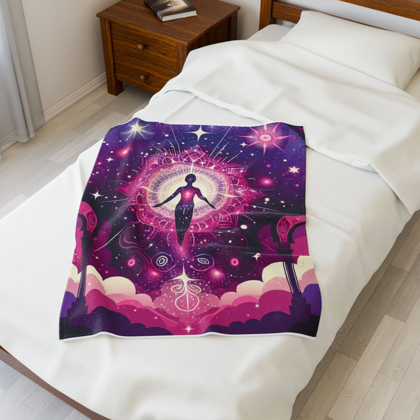 Journey through the Stars - Plush Blanket