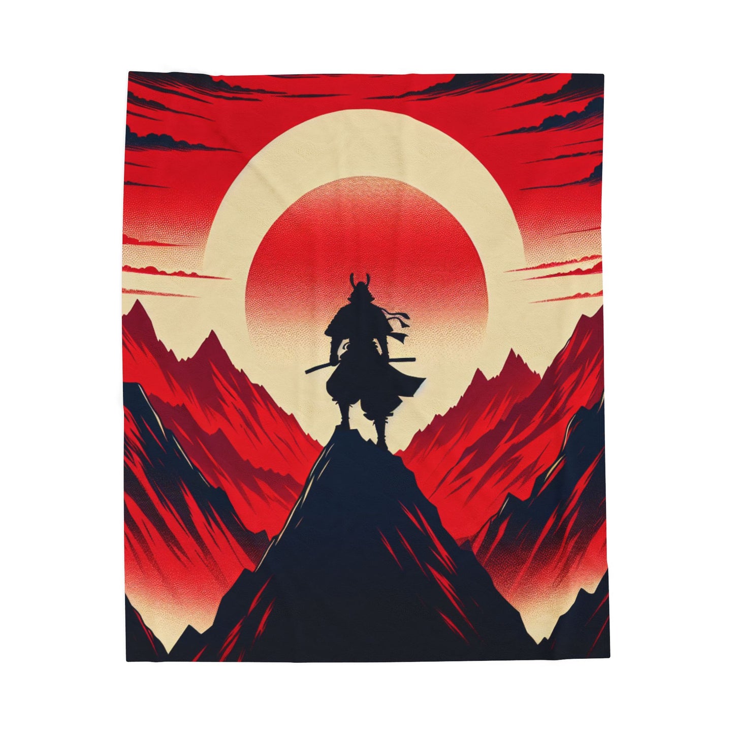 Warrior at Dawn - Plush Blanket