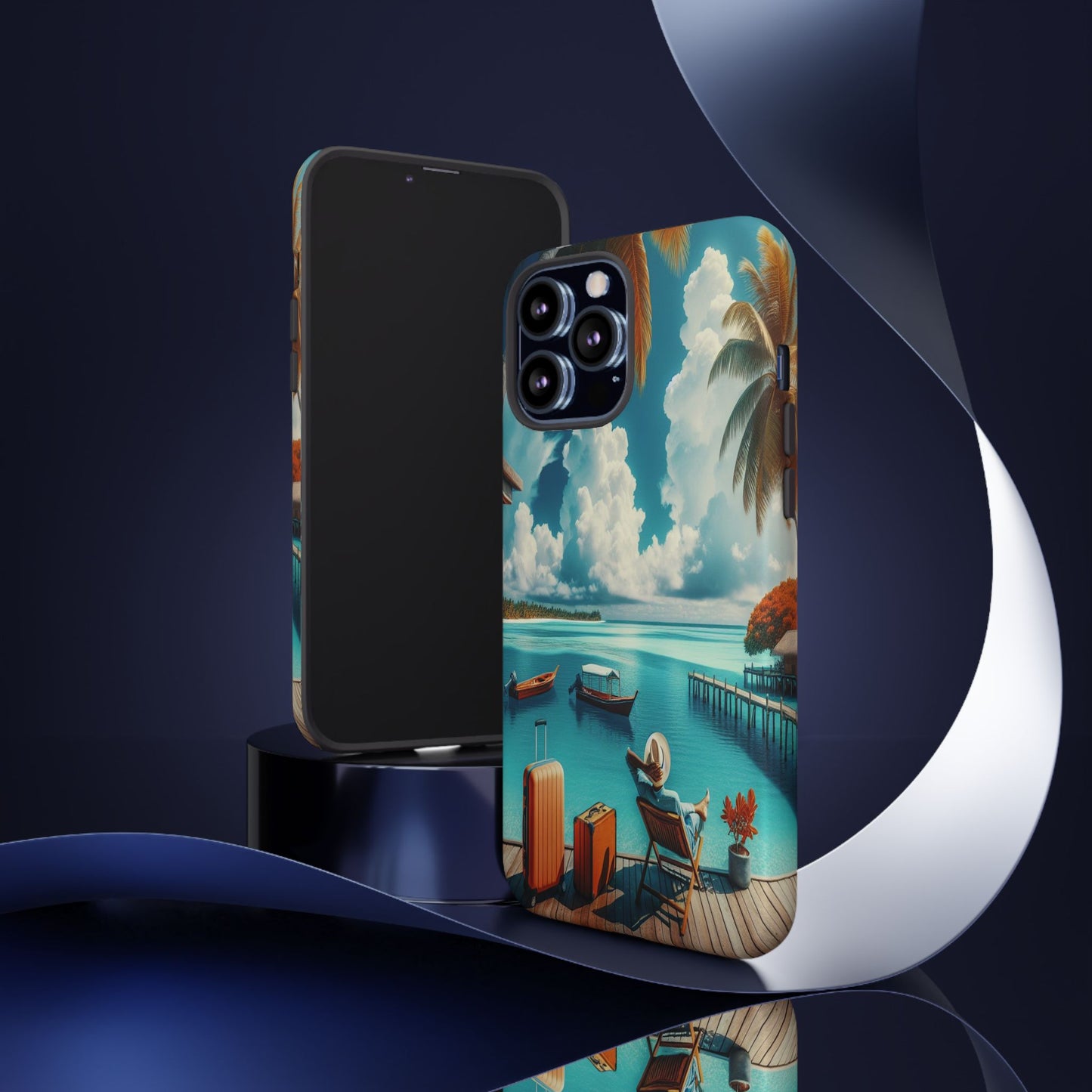 Island Escape Oasis - Phone Case