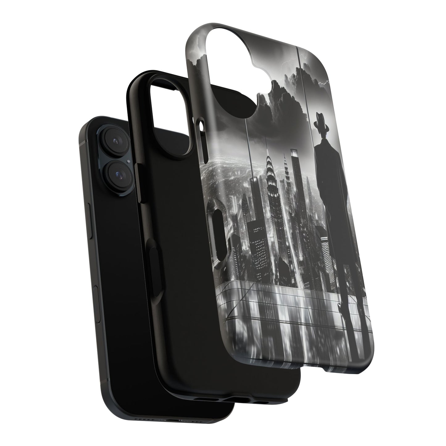 City from the Shadows - Phone Case