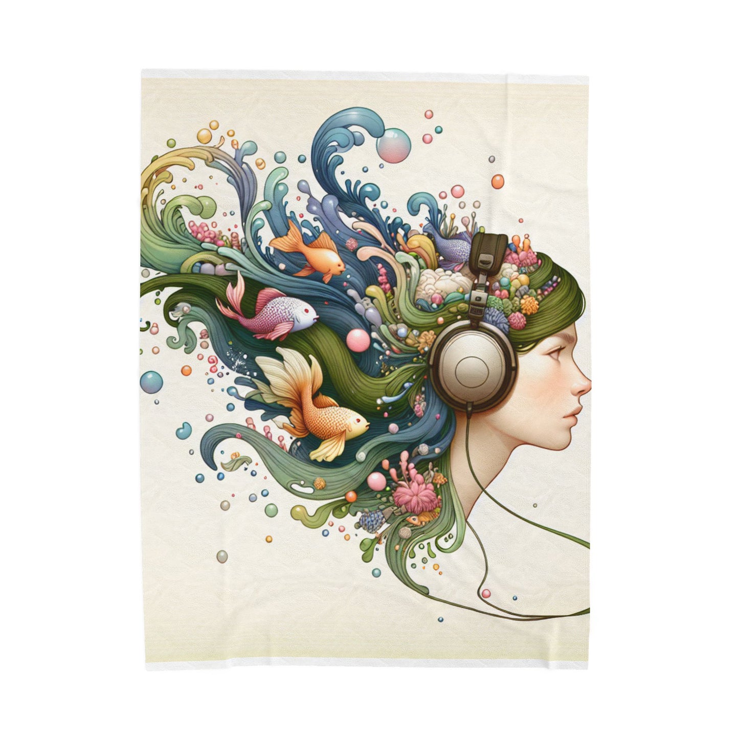 Imaginative Melodies - Plush Blanket