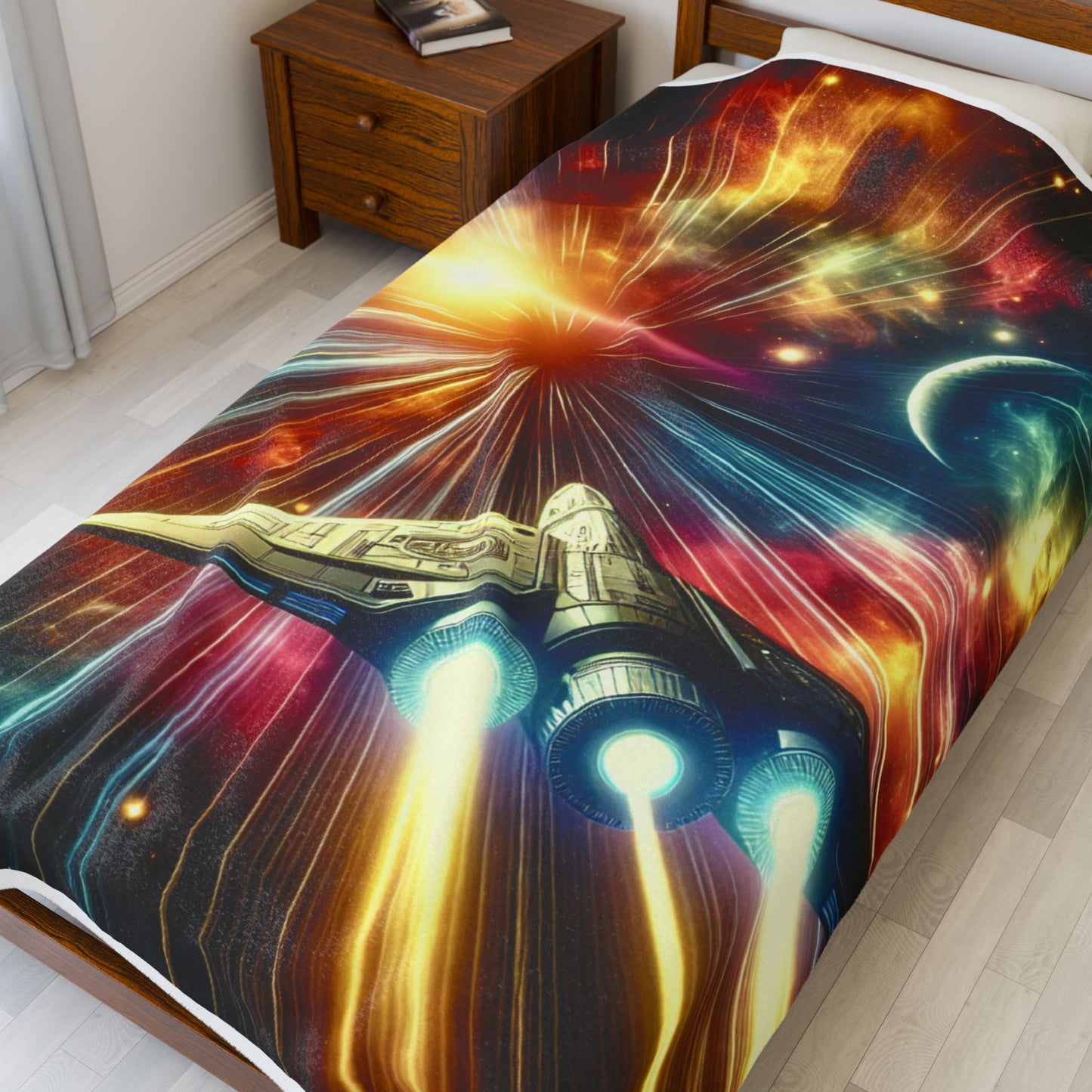 Interstellar Odyssey- Plush Blanket