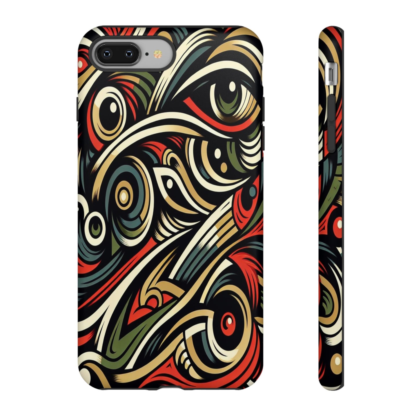 Custom ProtectiveWhirling PatternsIphone Case Compatible With Iphone 16 15 14 - Phone Cover