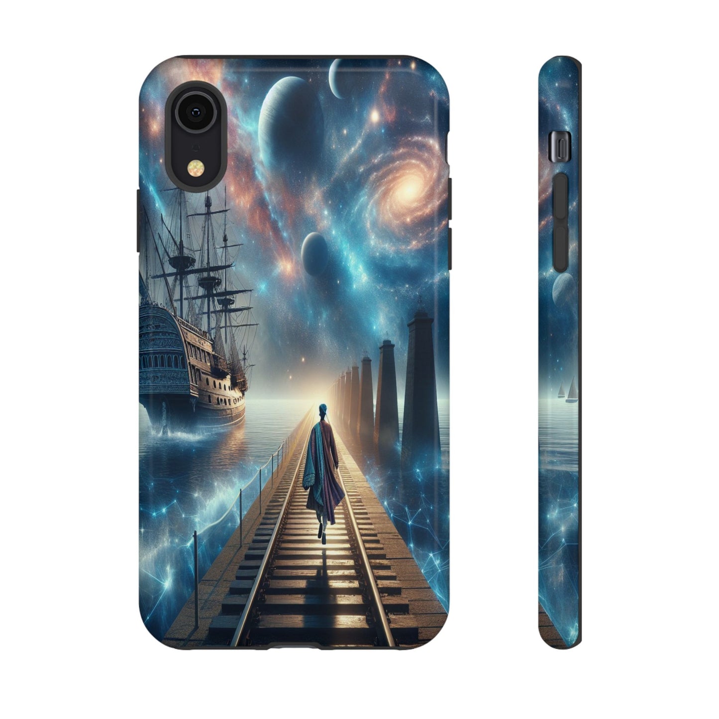 Protective Journey Through the Stars Iphone Case Compatible With Iphone 16 15 14 - Phone Cover