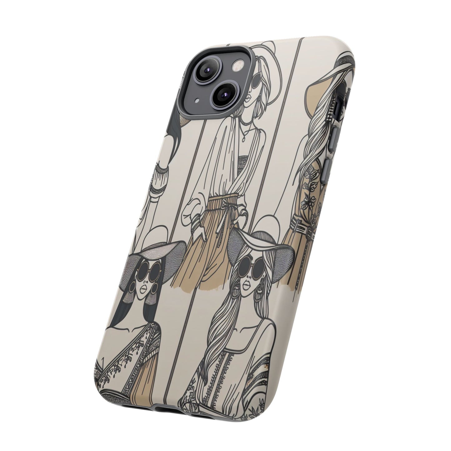Chic Bohemian Fashion Styles - Phone Case
