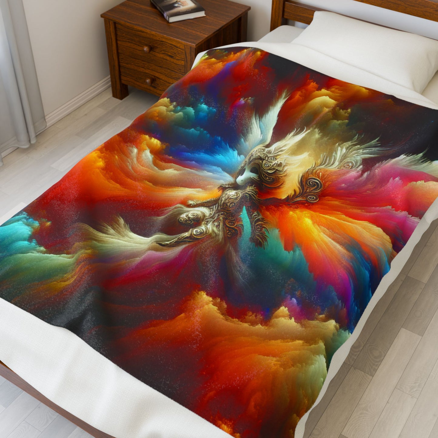 Guardian of the Mysteries - Plush Blanket