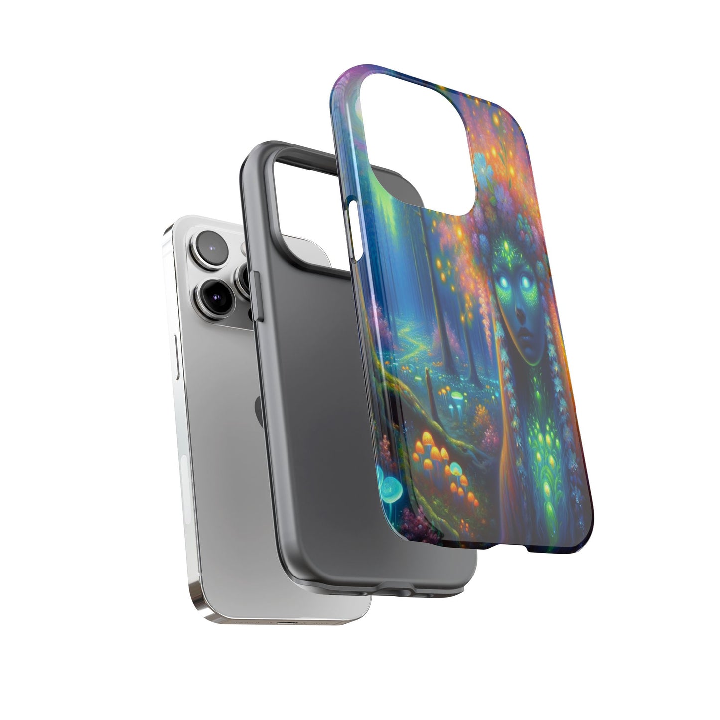 Forest of Mystical Lights - Phone Case