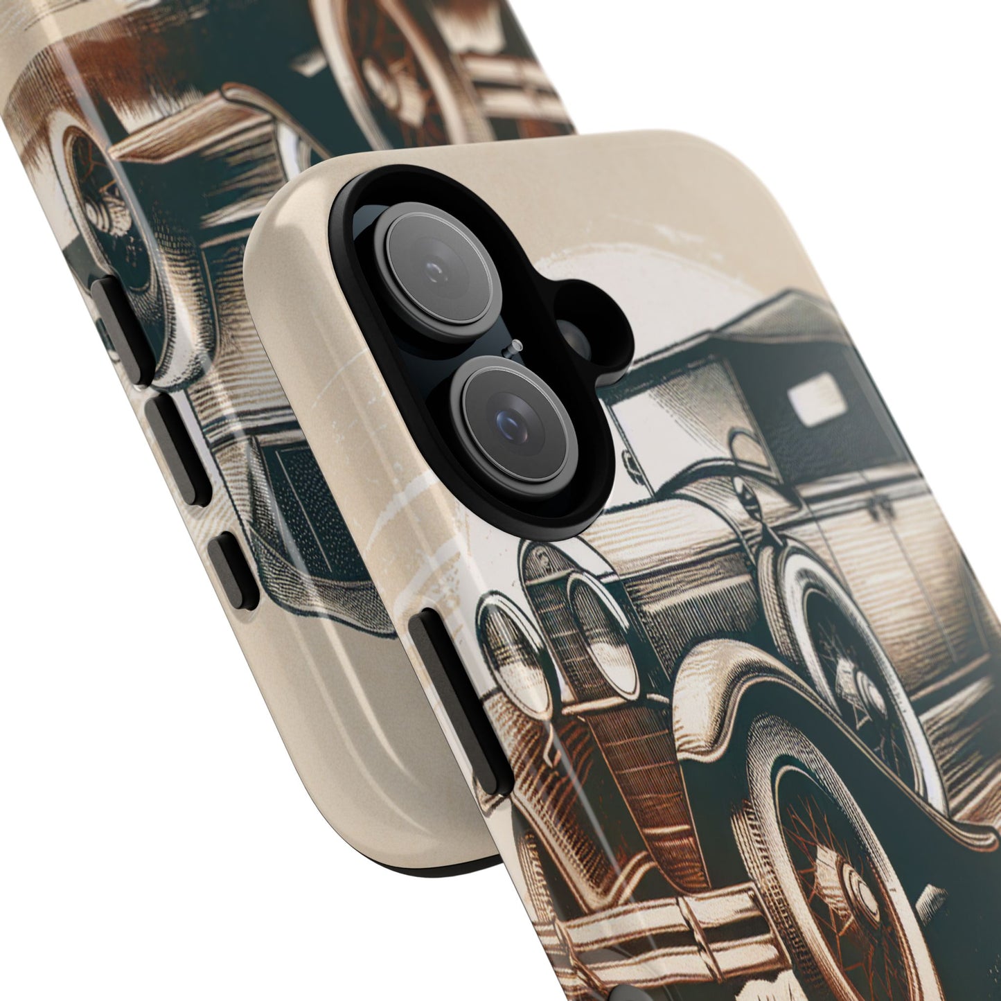 Vintage Wheels in Motion - Phone Case