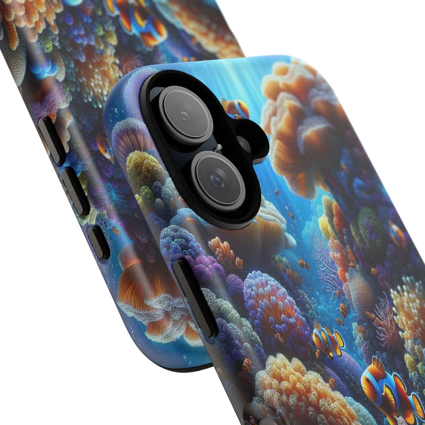 Custom ProtectiveUnderwater Paradise Alive with ColorIphone Case Compatible With Iphone 16 15 14 - Phone Cover