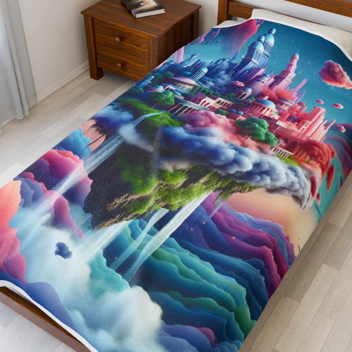Floating Paradigm - Plush Blanket