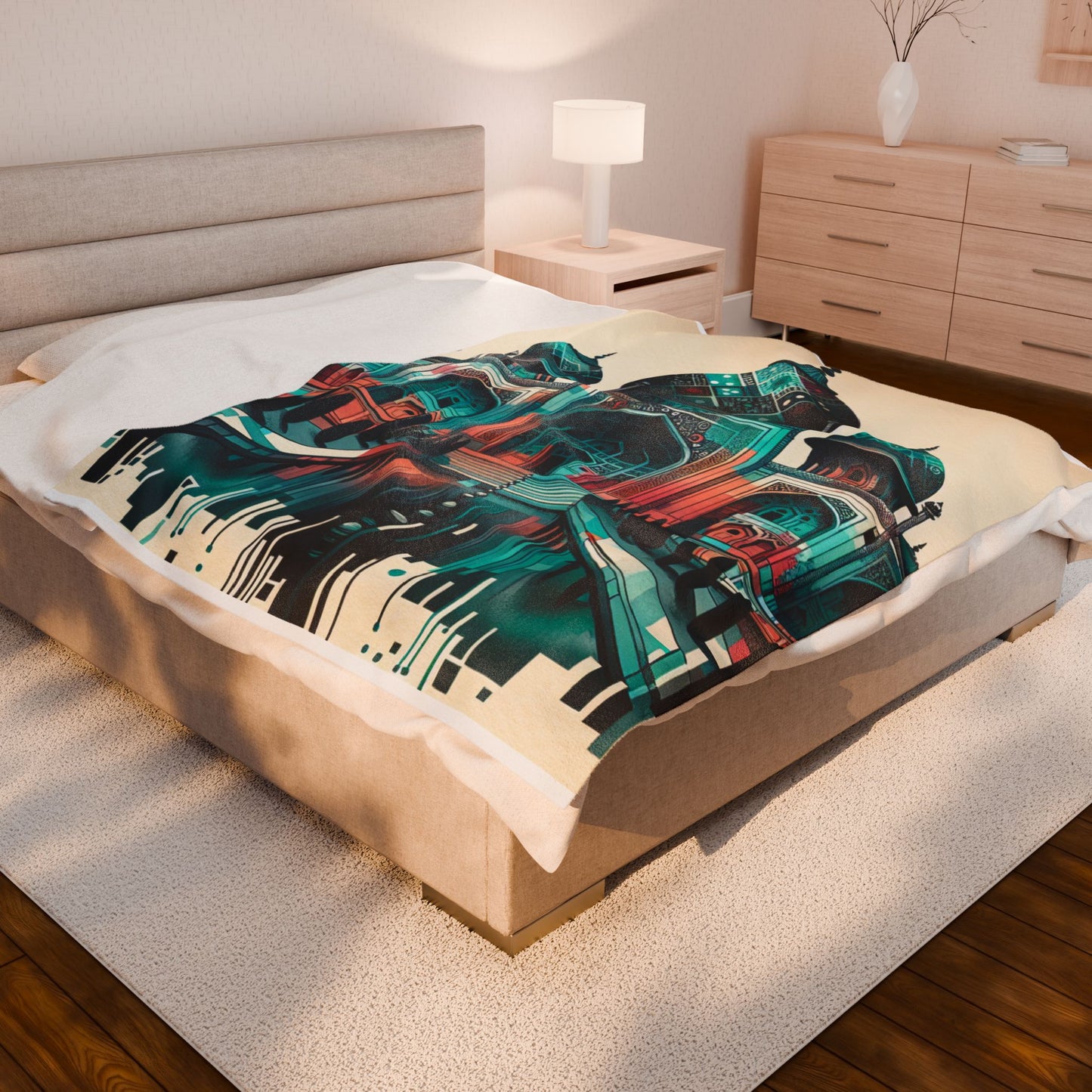 Timeless Architecture Vision - Plush Blanket