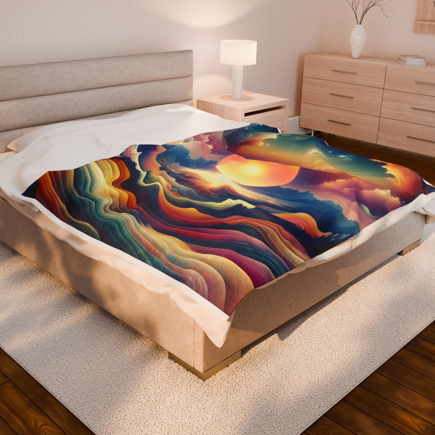 Solar Rhapsody - Plush Blanket