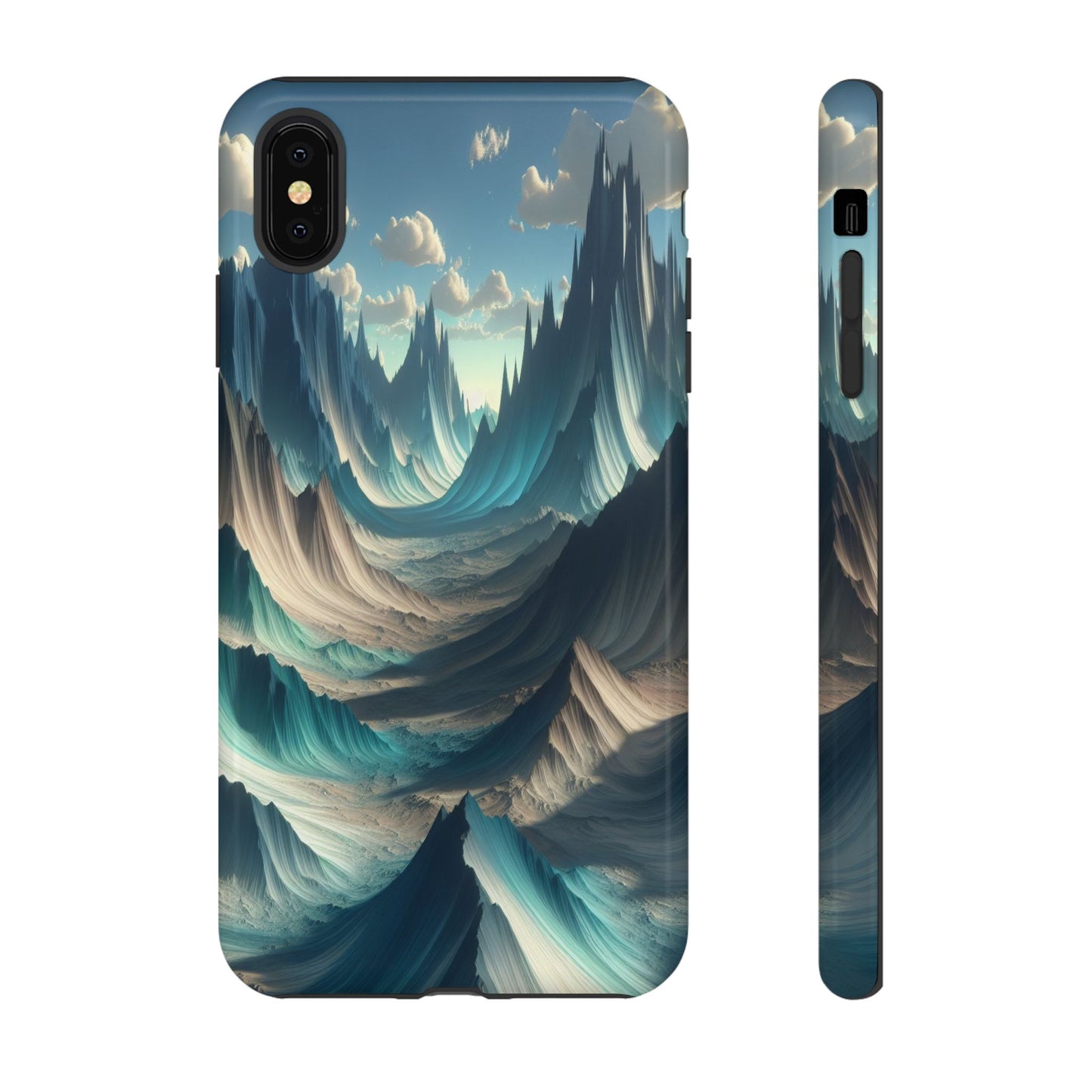 Whispering Peaks of Imagination - Phone Case