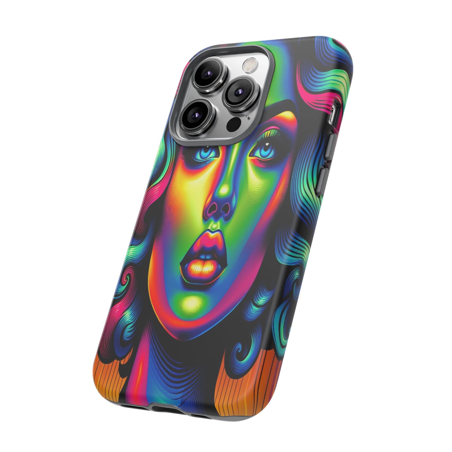 Custom Protective Spectrum Radiance Iphone Case Compatible With Iphone 16 15 14 - Phone Cover