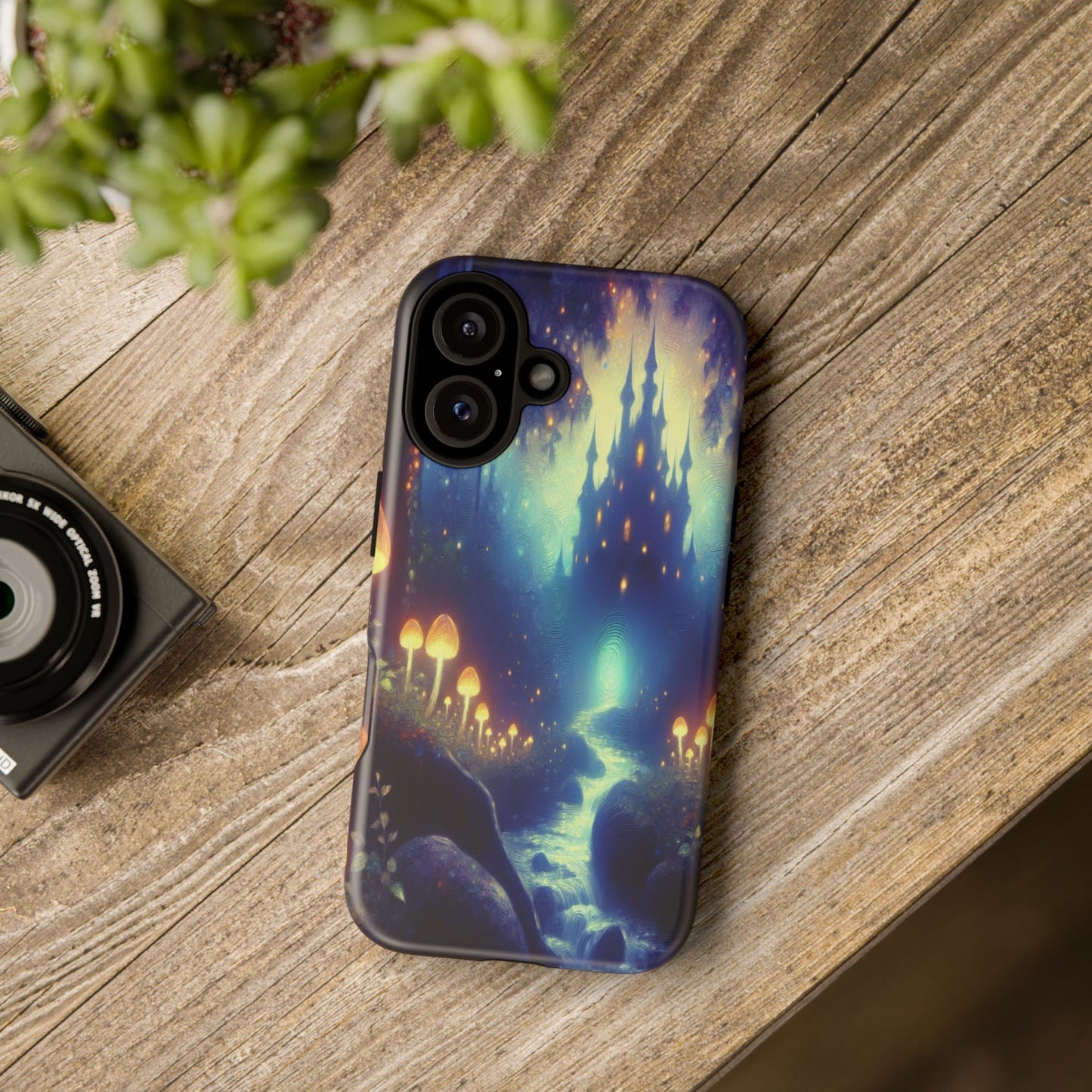 The Luminous Forest Path - Phone Case