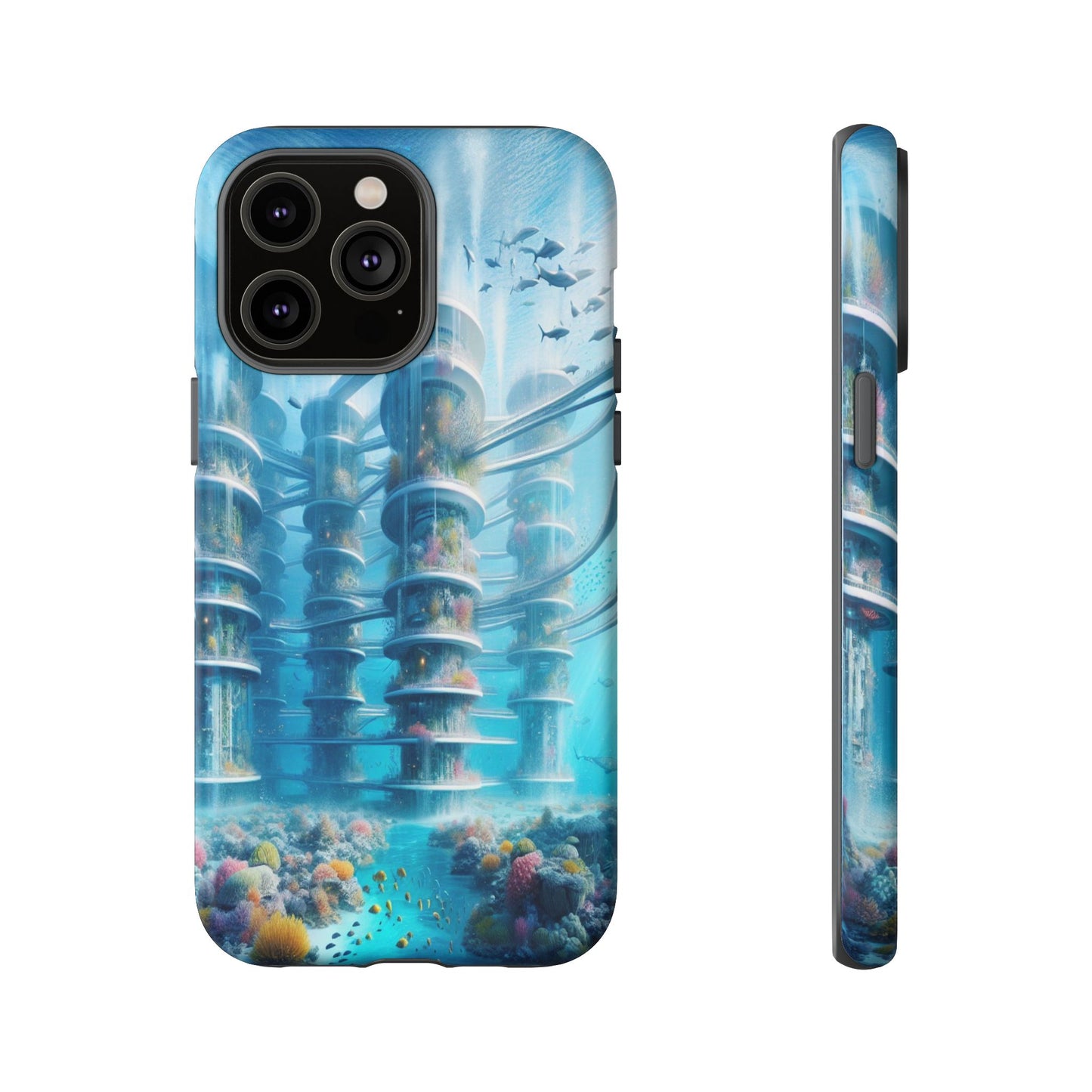 Custom ProtectiveUnderwater Oasis OdysseyIphone Case Compatible With Iphone 16 15 14 - Phone Cover