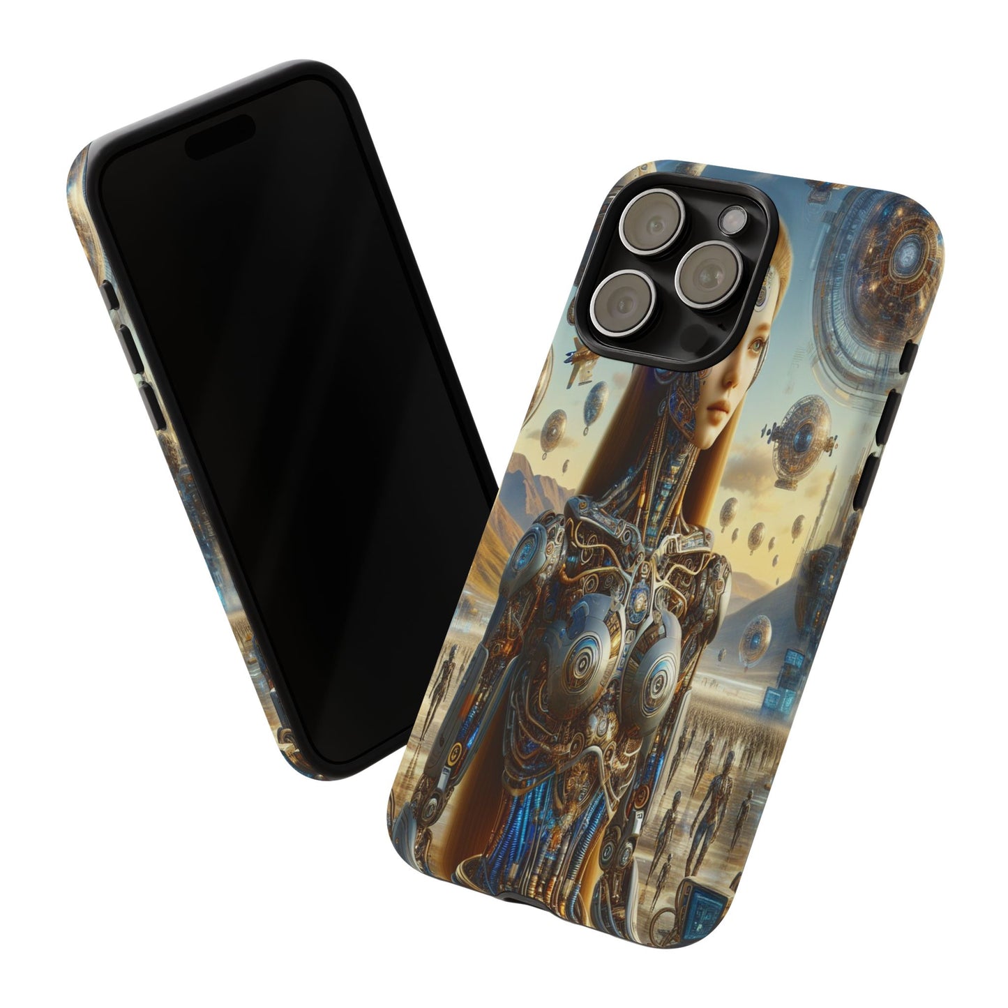 Futuristic Realm of Technology - Phone Case