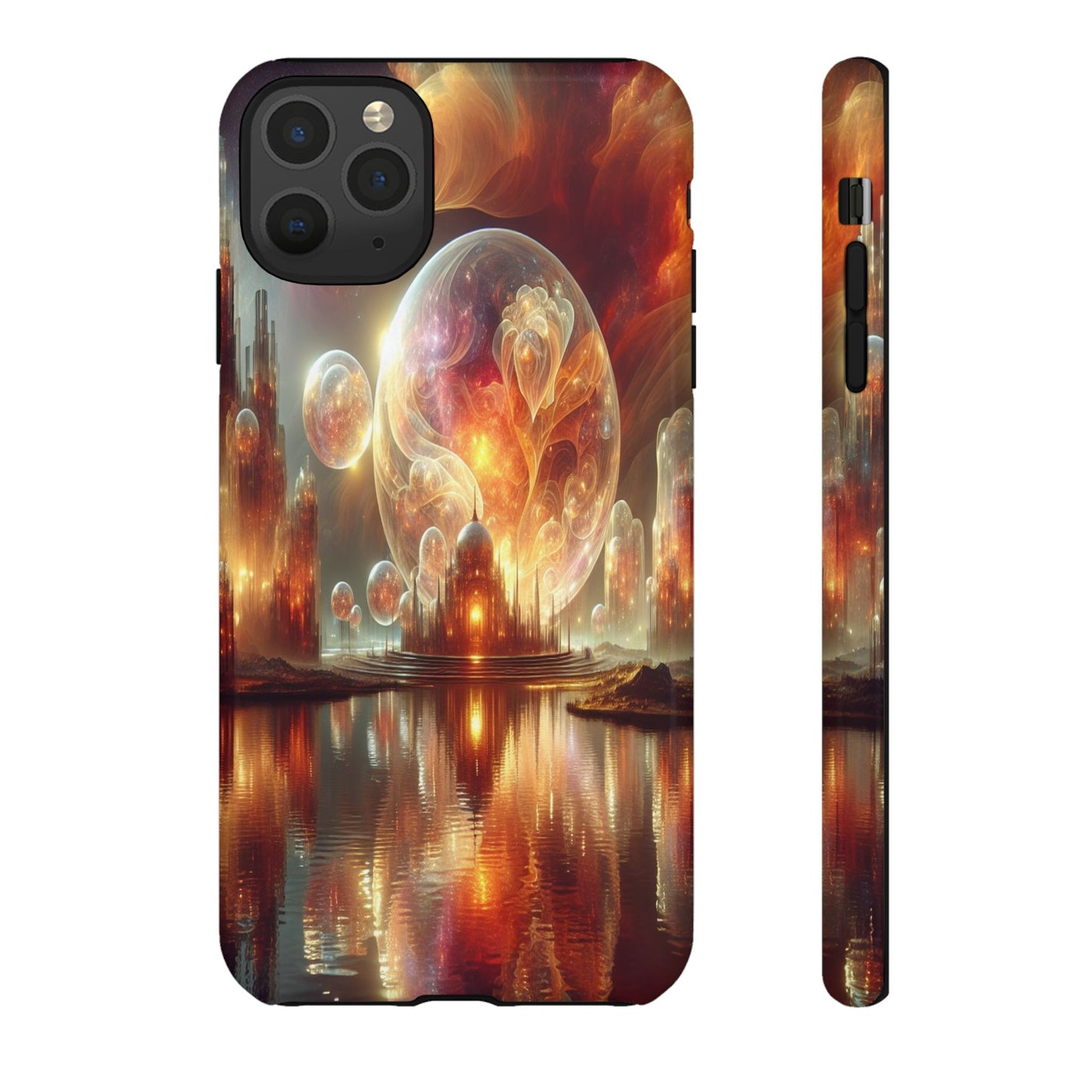 Protective Celestial Dreamscape Iphone Case Compatible With Iphone 16 15 14 - Phone Cover