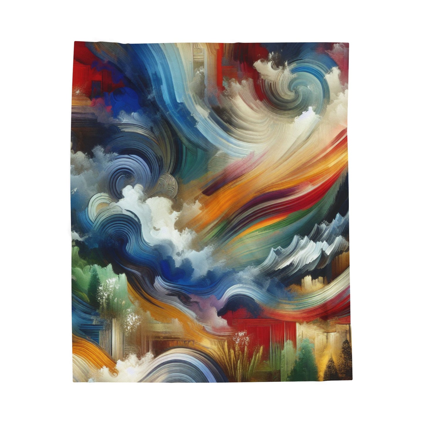 Swirling Fantasia - Plush Blanket