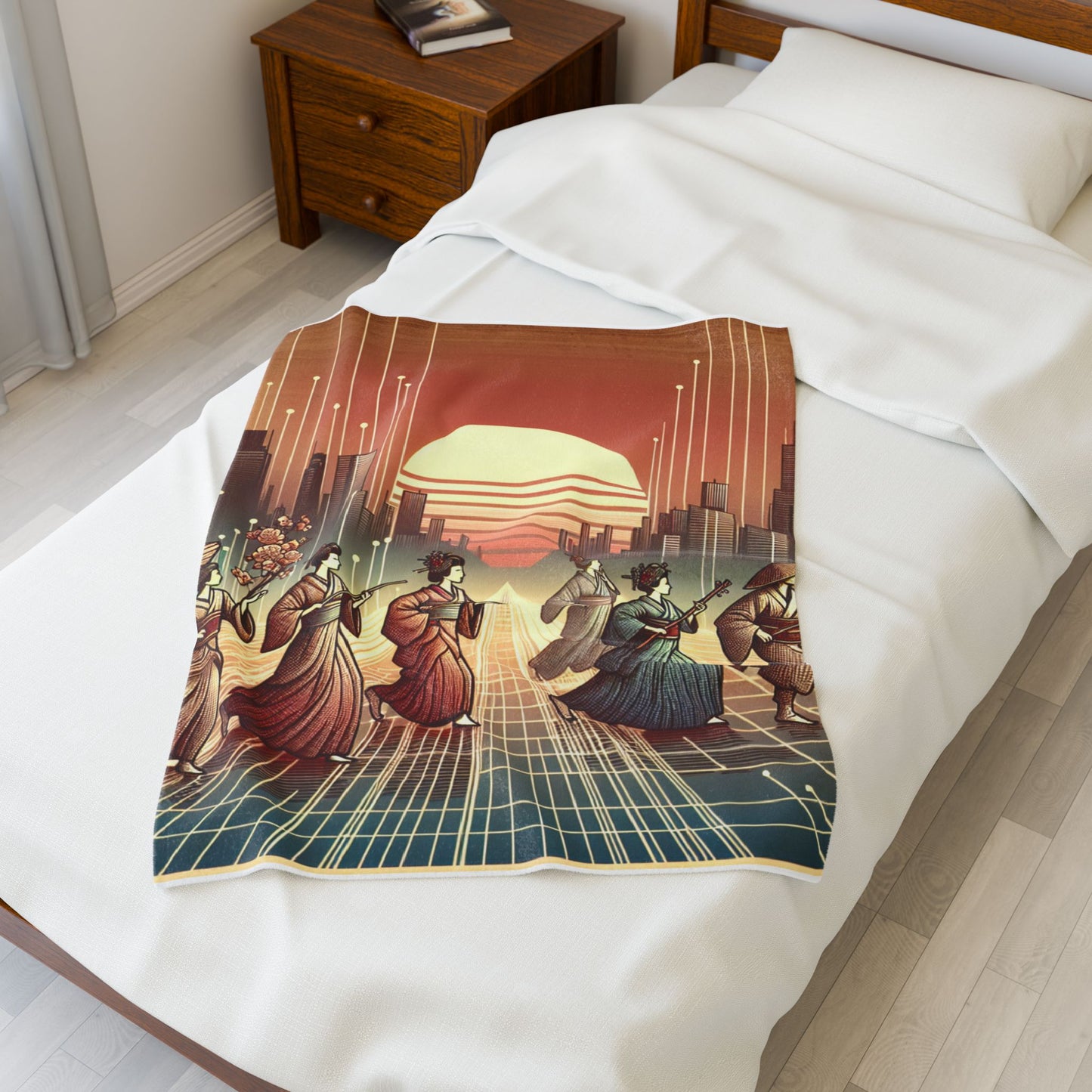 Procession of Traditions - Plush Blanket