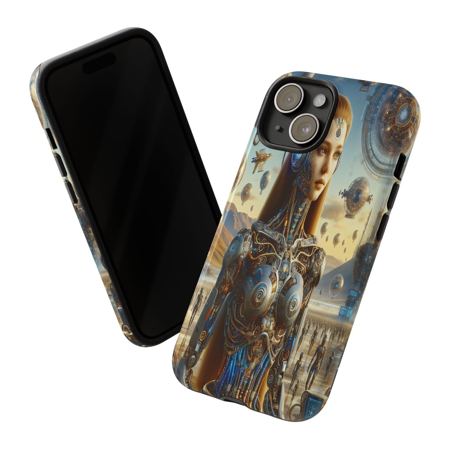 Futuristic Realm of Technology - Phone Case