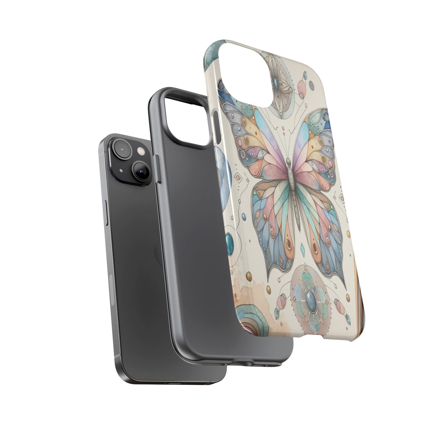 Kaleidoscope Wings - Phone Case