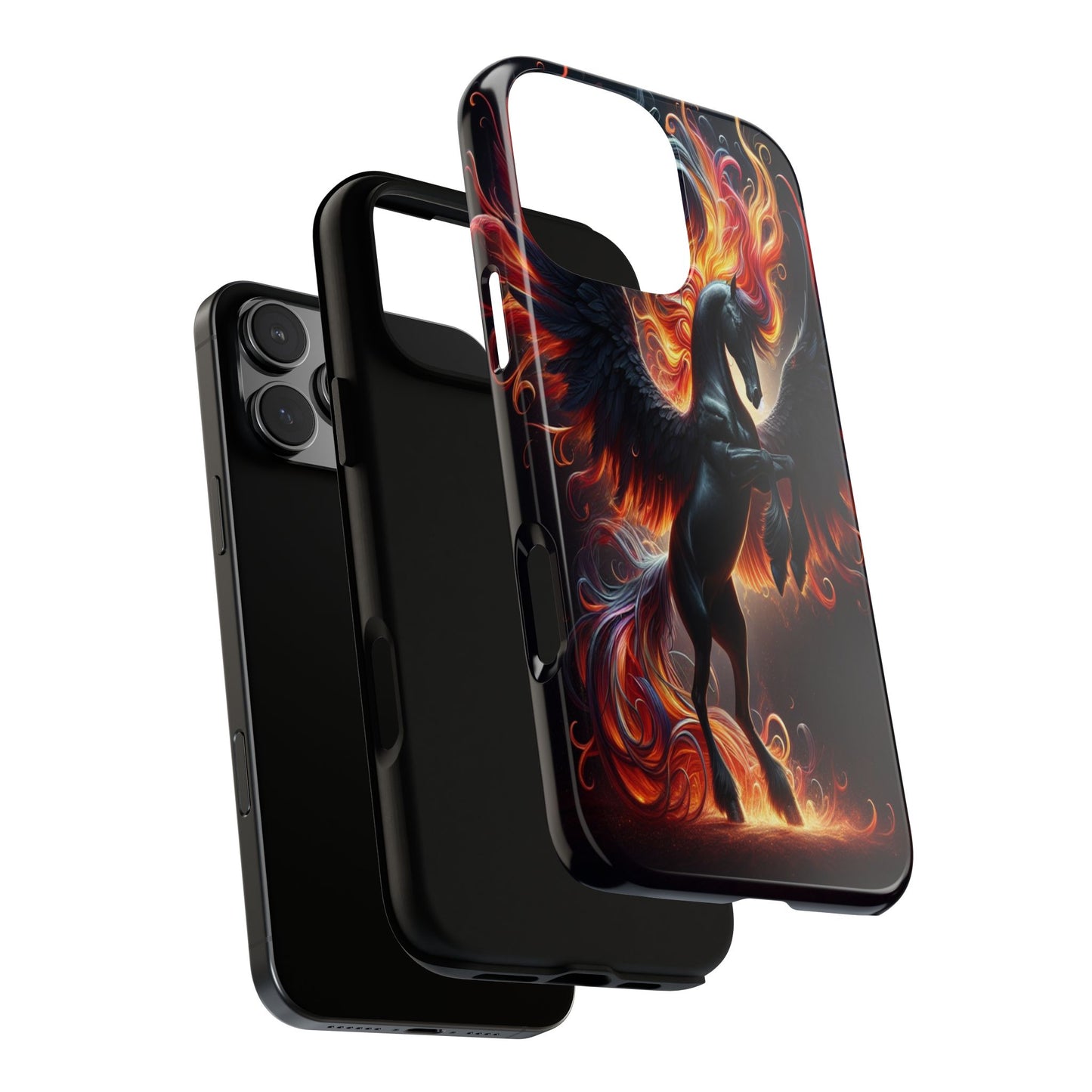 Custom ProtectiveWings of Fire and GraceIphone Case Compatible With Iphone 16 15 14 - Phone Cover
