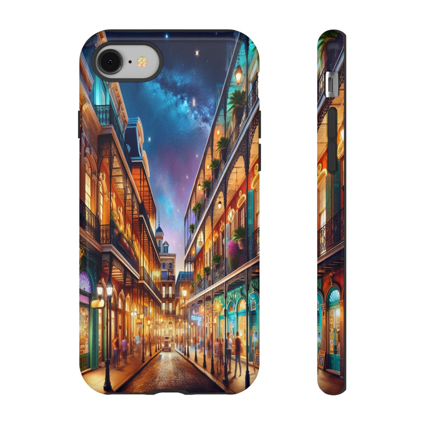Starlit Street in the City - Phone Case