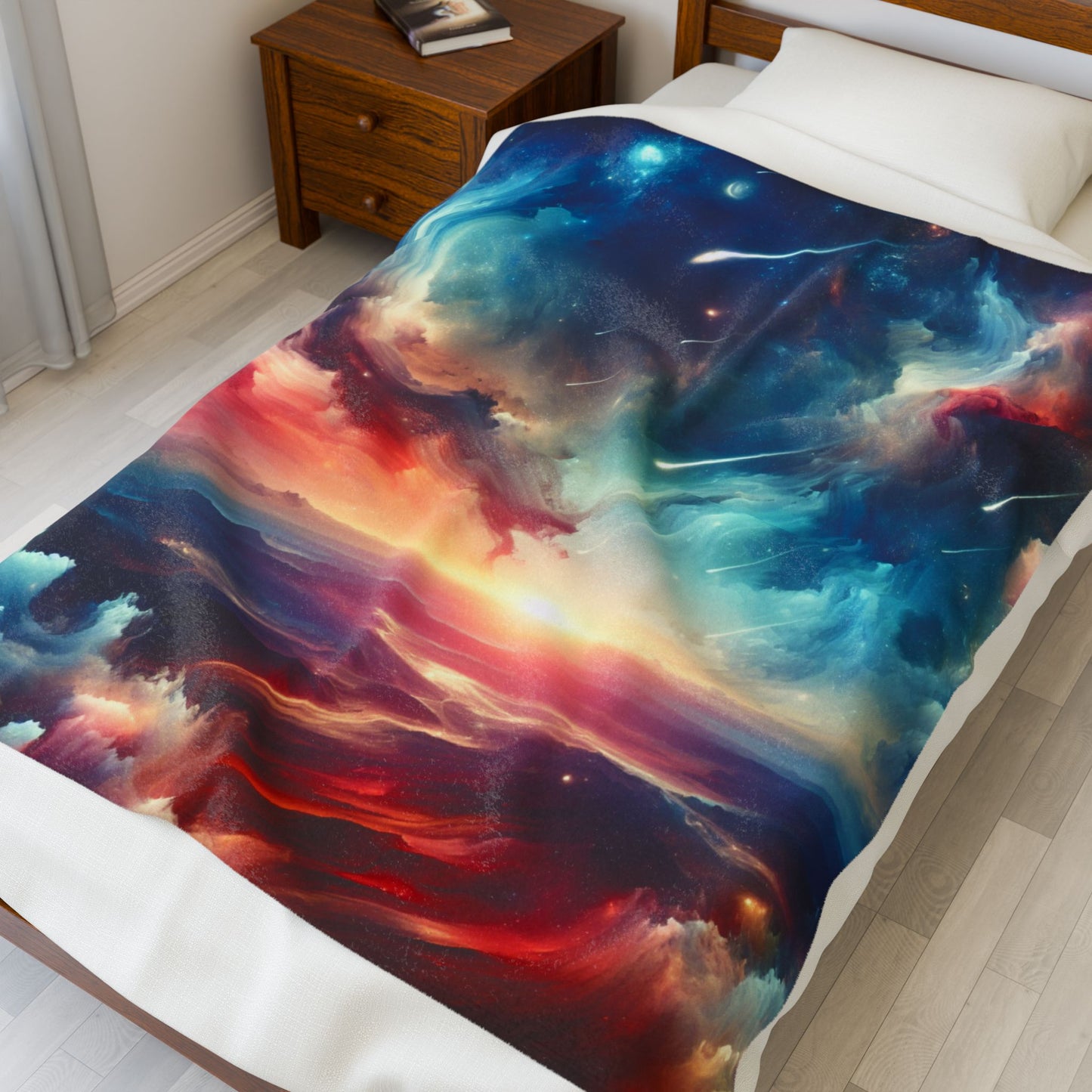 Celestial Rhythms - Plush Blanket