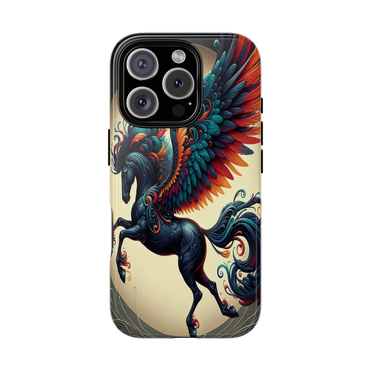 Winged Fantasy in Motion - Phone Case