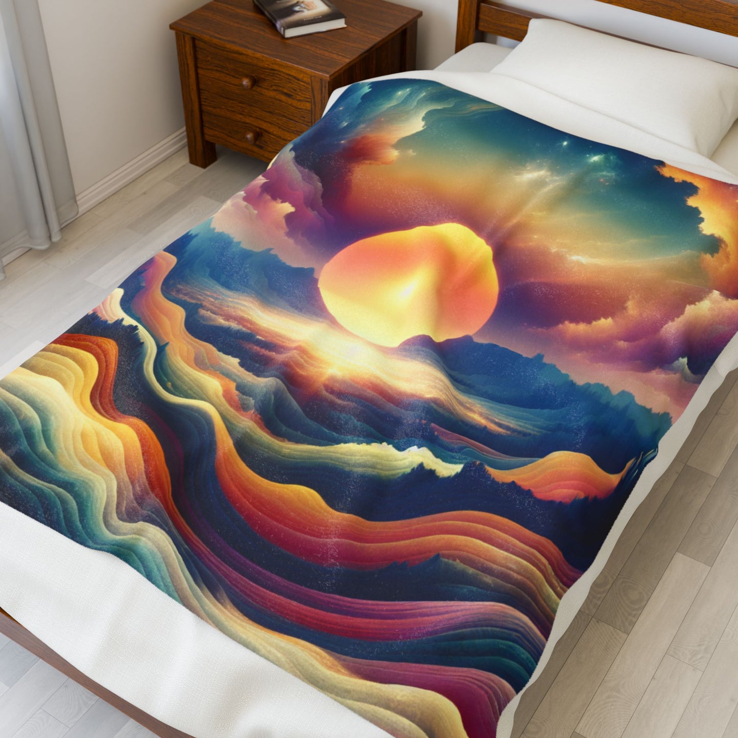 Solar Rhapsody - Plush Blanket