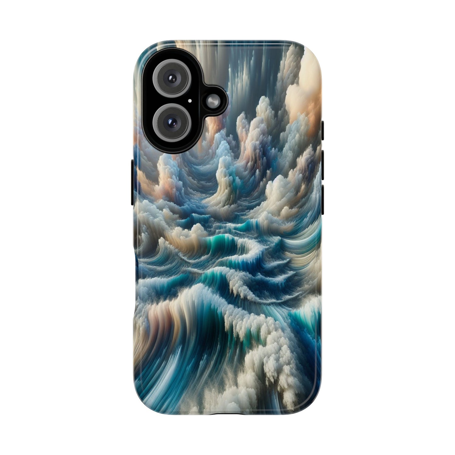 Waves of Clouded Light - Phone Case