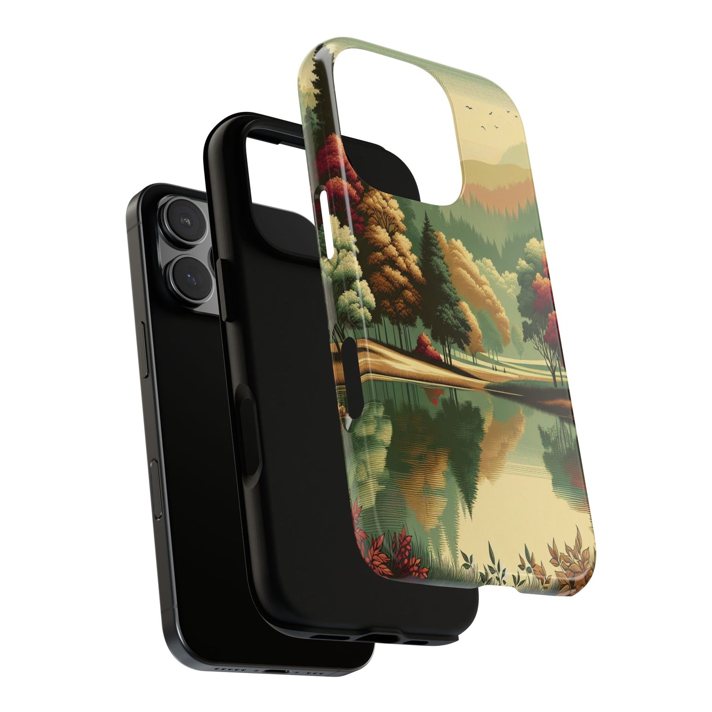 Protective Nature's Tapestry Iphone Case Compatible With Iphone 16 15 14 - Iphone Cover