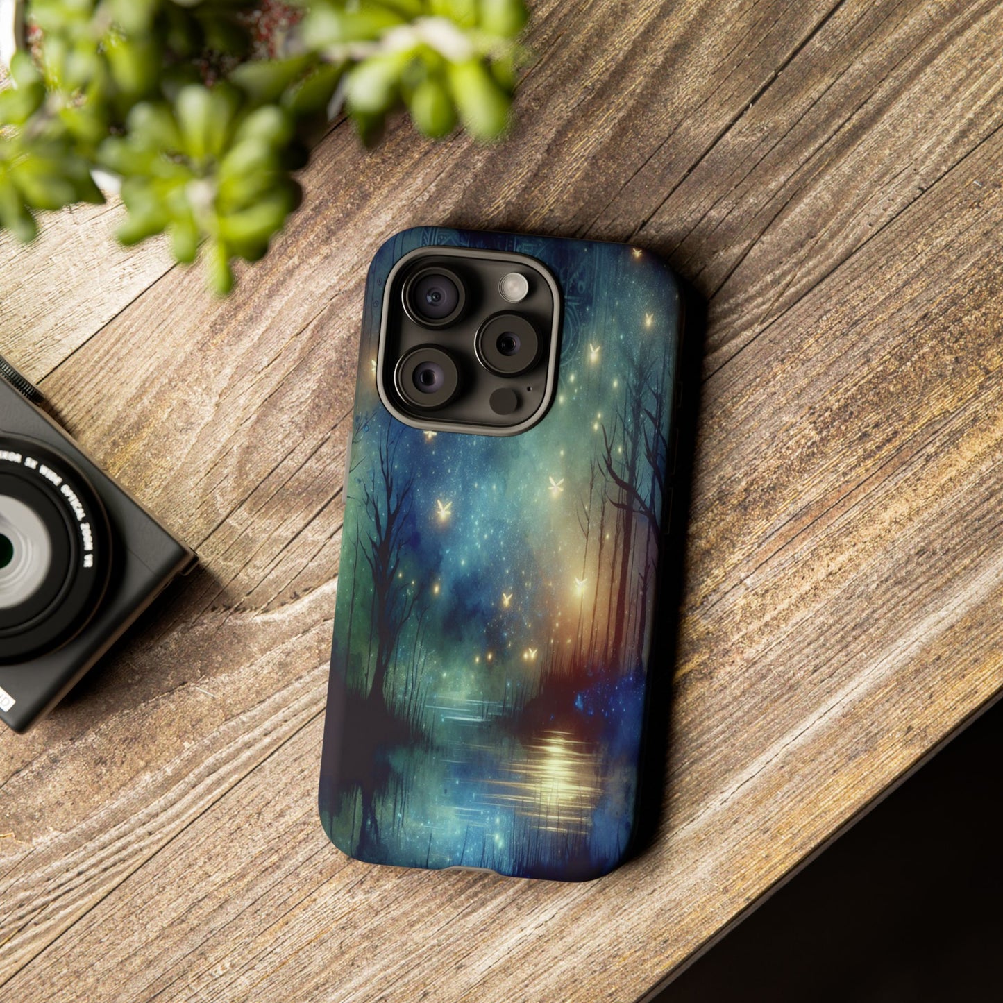 Starlit Fantasy Forest - Phone Case